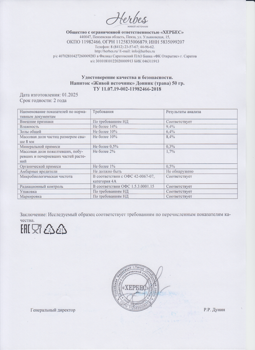 Паспорт №012025